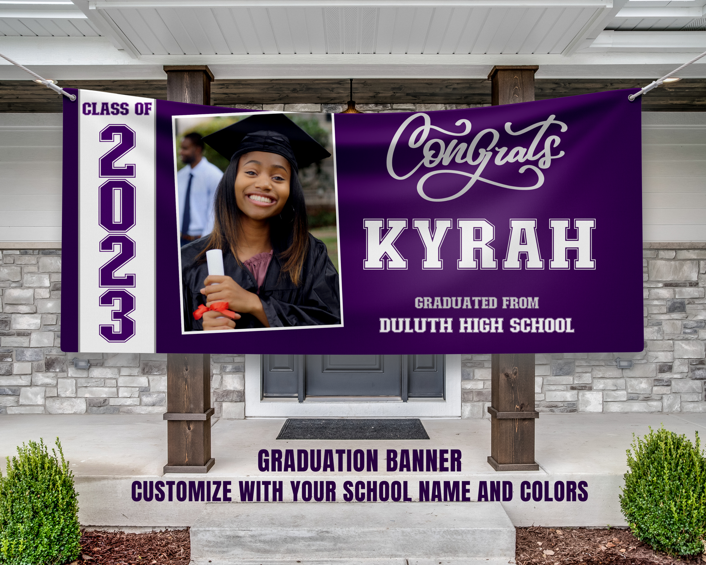 CUSTOM GRADUATION BANNER