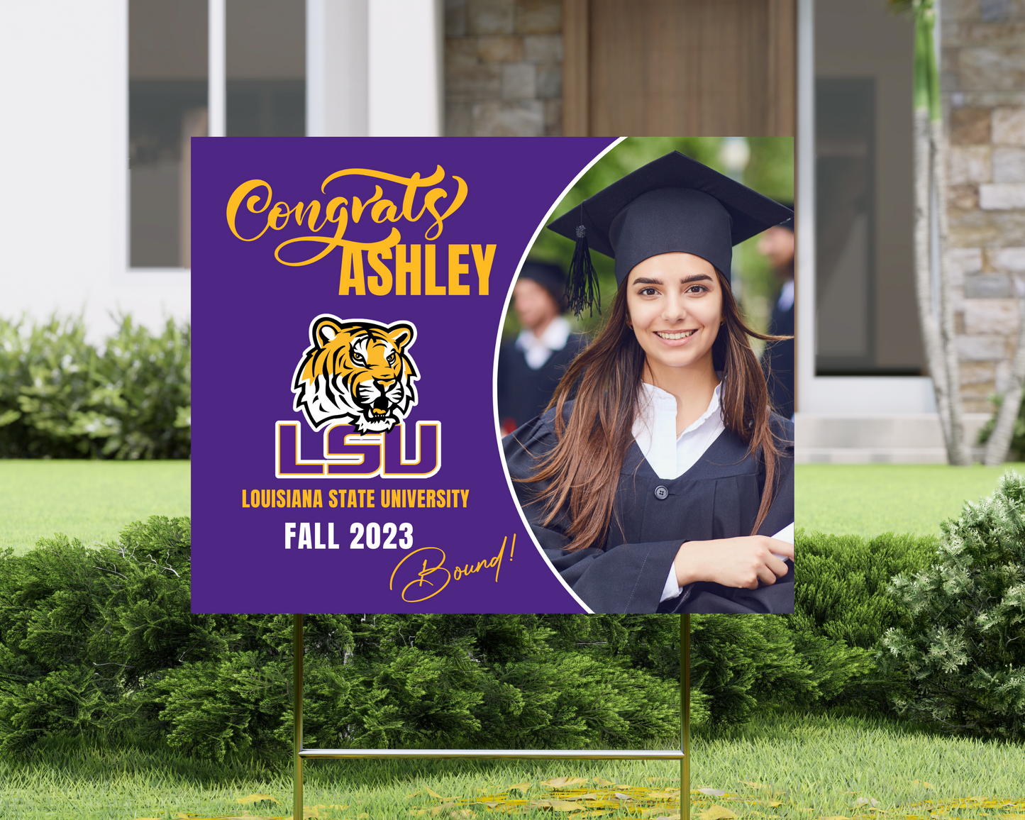 GRADUATION YARD SIGN - YOUR SCHOOL