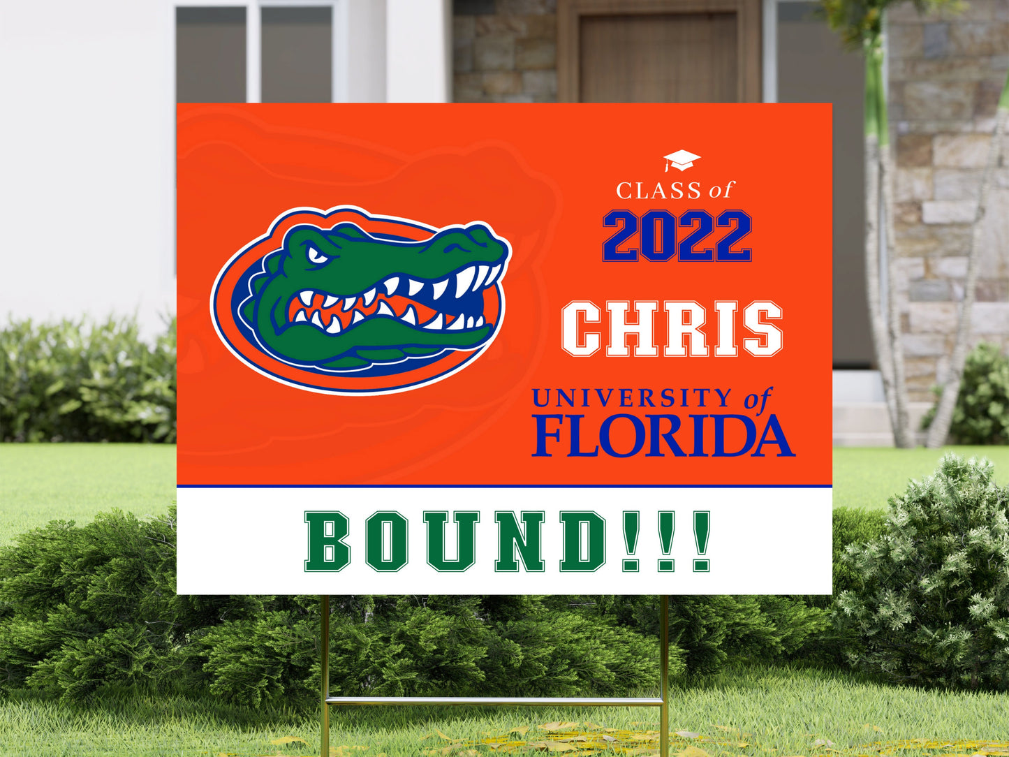 GRADUATION YARD SIGN - YOUR SCHOOL